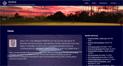 Desktop Screenshot of ocsoa.info